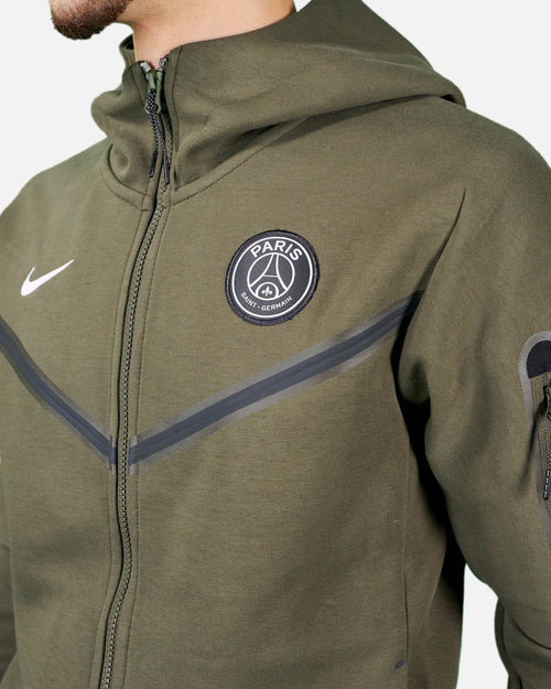 Veste PSG Tech Fleece 2022/2023 - Kaki - Footkorner