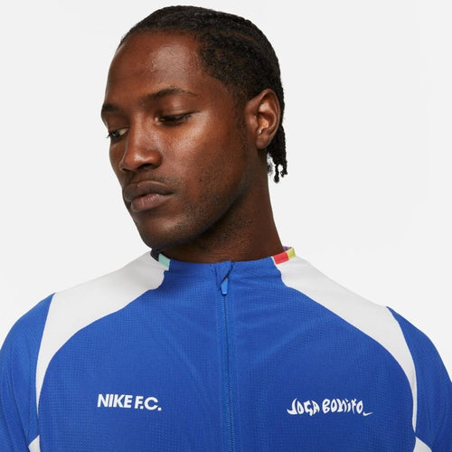 Veste tissée Nike FC Joga Bonito - Bleu/Blanc - Footkorner