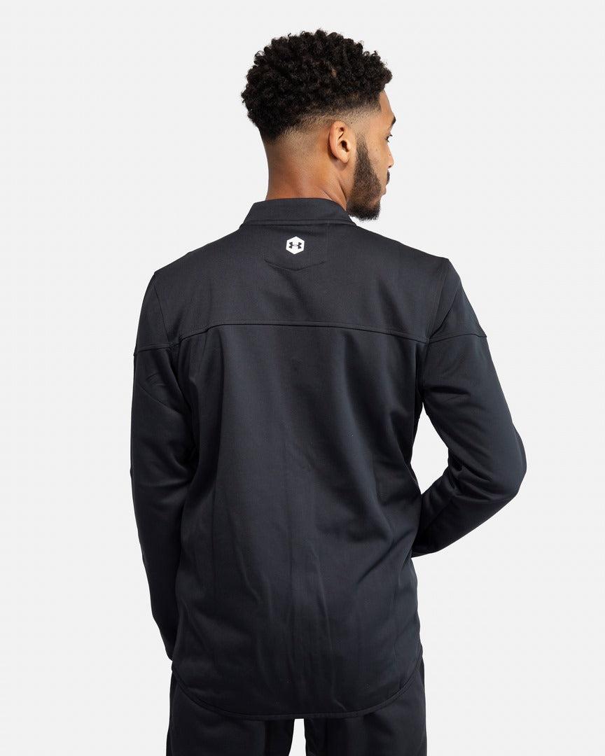 Under Armor Recover Knit Warm Up Jacket - Black