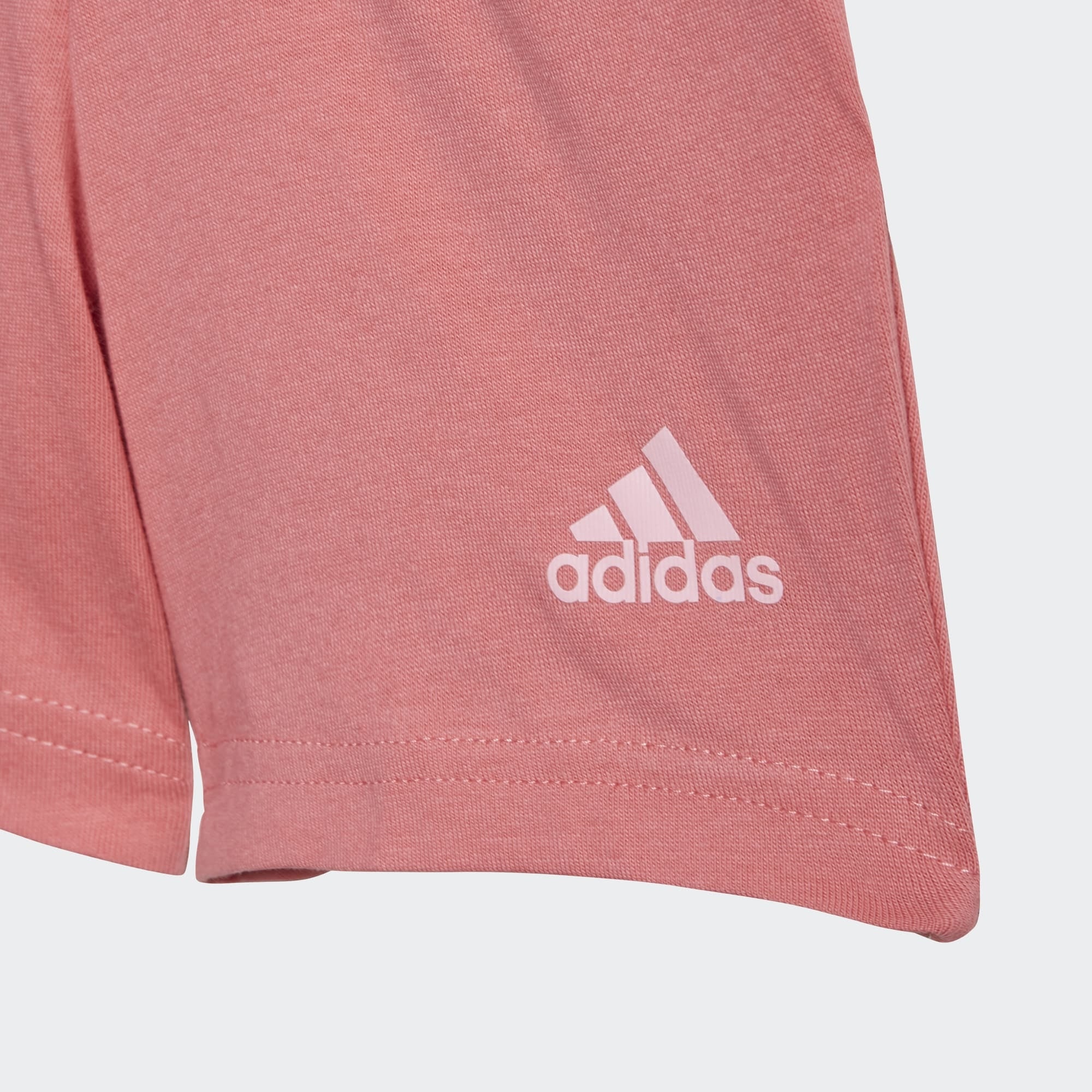 Adidas Essentials Kids T-Shirt/Shorts Set - Pink