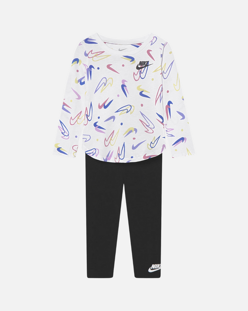 Set maglietta/leggings Nike Baby - bianco - Footkorner