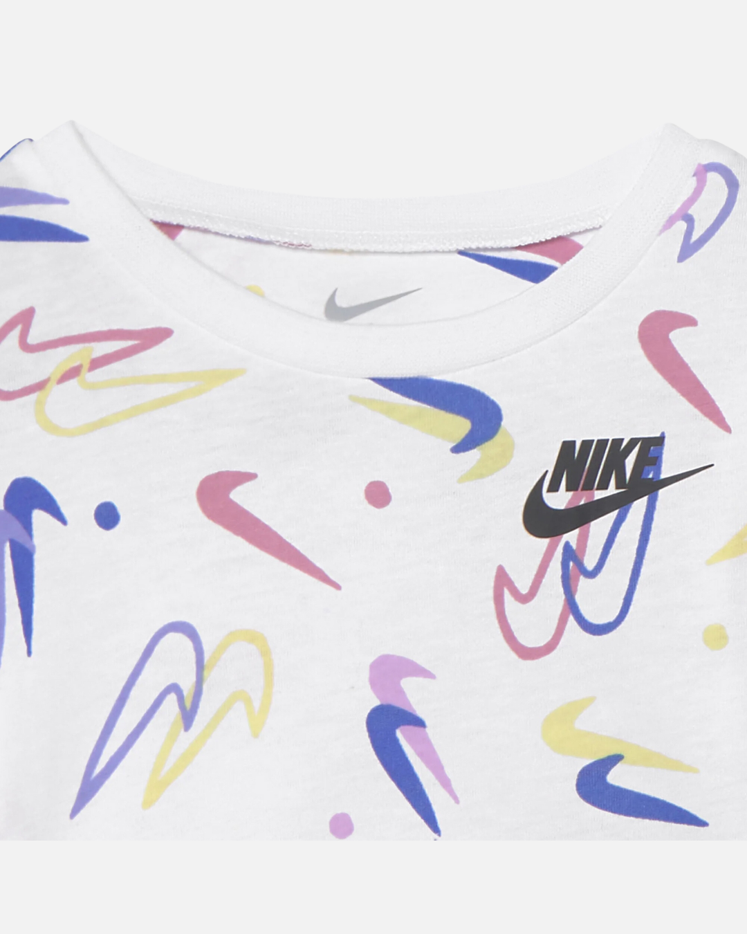 Nike Baby-T-Shirt/Leggings-Set – Weiß