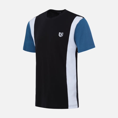 T-shirt FK Canto - Noir/Blanc/Bleu - Footkorner