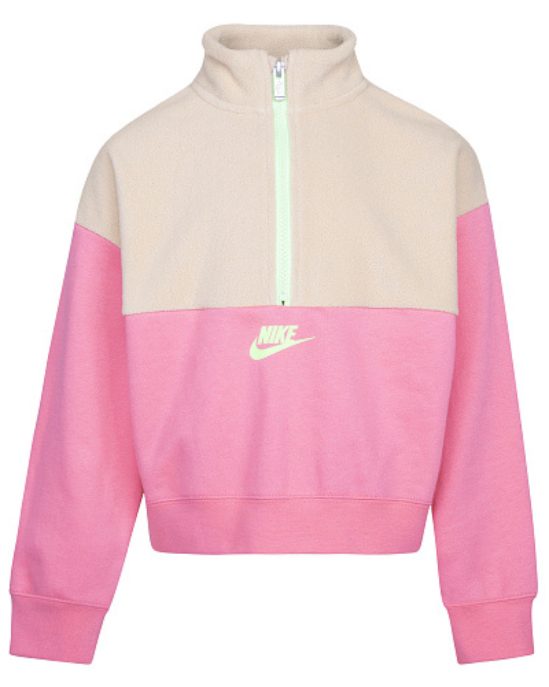 Felpa in pile Nike per bambini - rosa