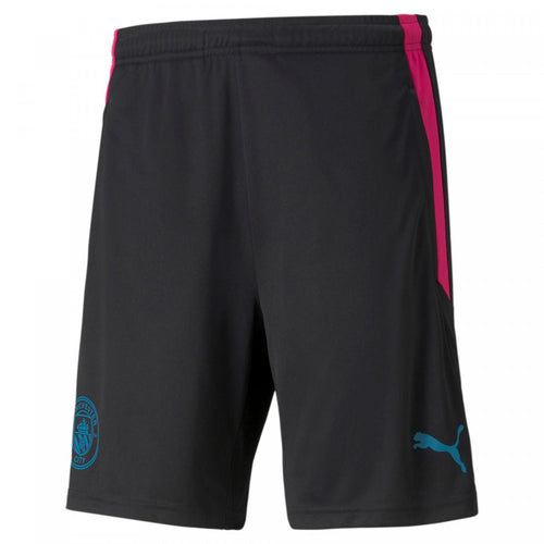 Manchester City Training Shorts - Black/Blue - Footkorner