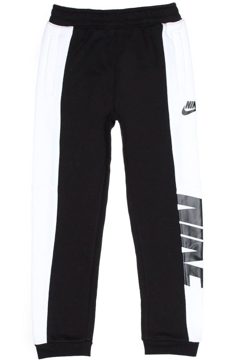 Pantaloni Nike Sportswear Ampliffy Bambini - Nero/Bianco