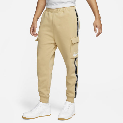 Pantalon Nike Sportswear Repeat - Beige/Schwarz/Weiß - Footkorner