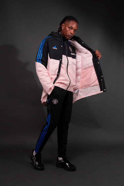 Parka Manchester United - Beige/Nero/Blu - Footkorner
