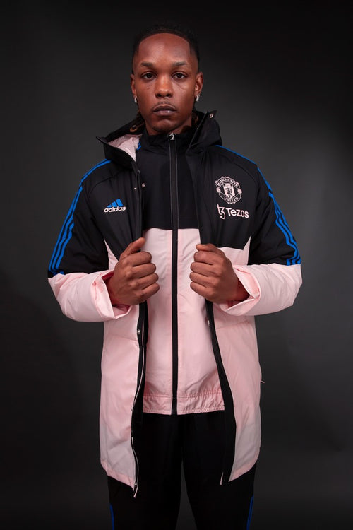 Parka Manchester United - Beige/Nero/Blu - Footkorner