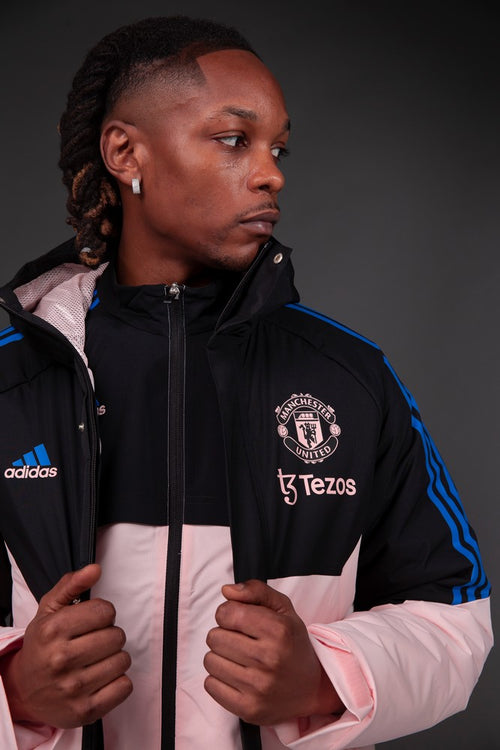 Parka Manchester United - Beige/Nero/Blu - Footkorner