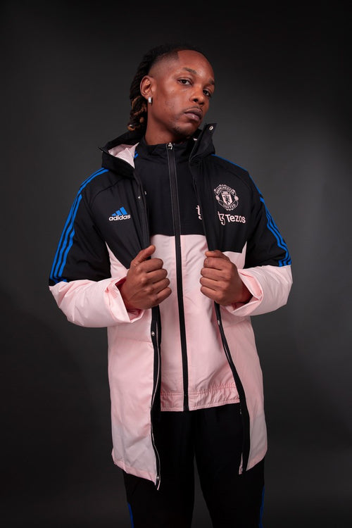 Parka Manchester United - Beige/Nero/Blu - Footkorner