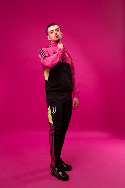 Pantalon de survêtement Juventus - Noir/Rose - Footkorner
