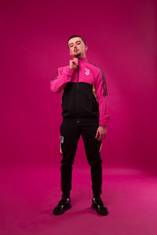 Pantalon de survêtement Juventus - Noir/Rose - Footkorner