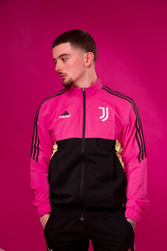 Juventus Track Jacket 2022/2023 - Black/Pink