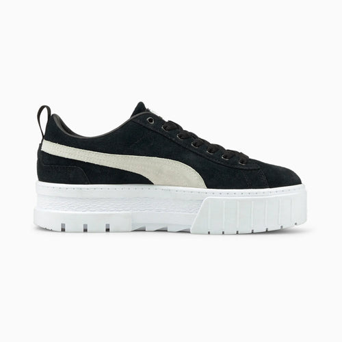 Puma Mayze Damen - Schwarz/Weiß - Footkorner