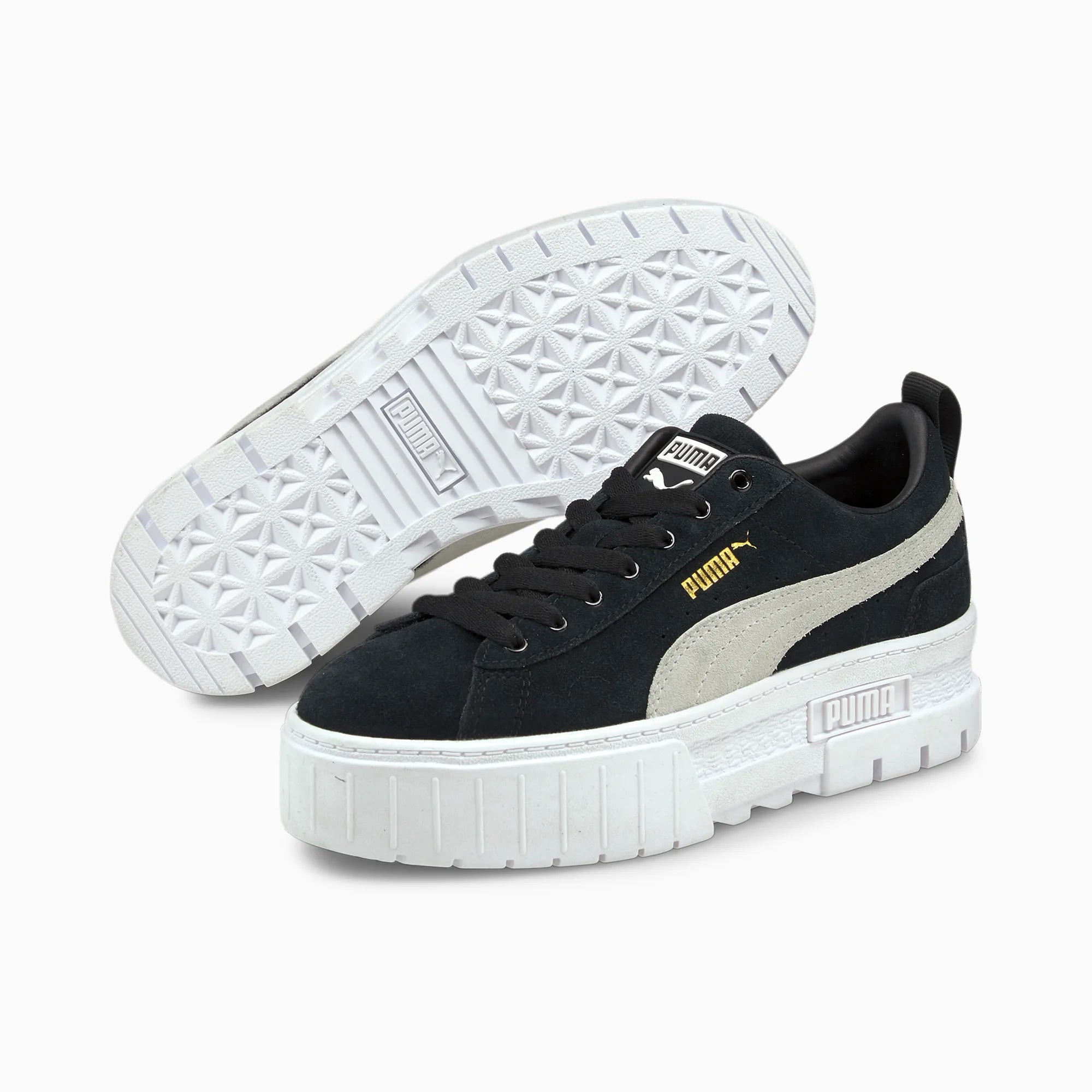 FootkornerPuma Mayze Damen - Schwarz/Weiß