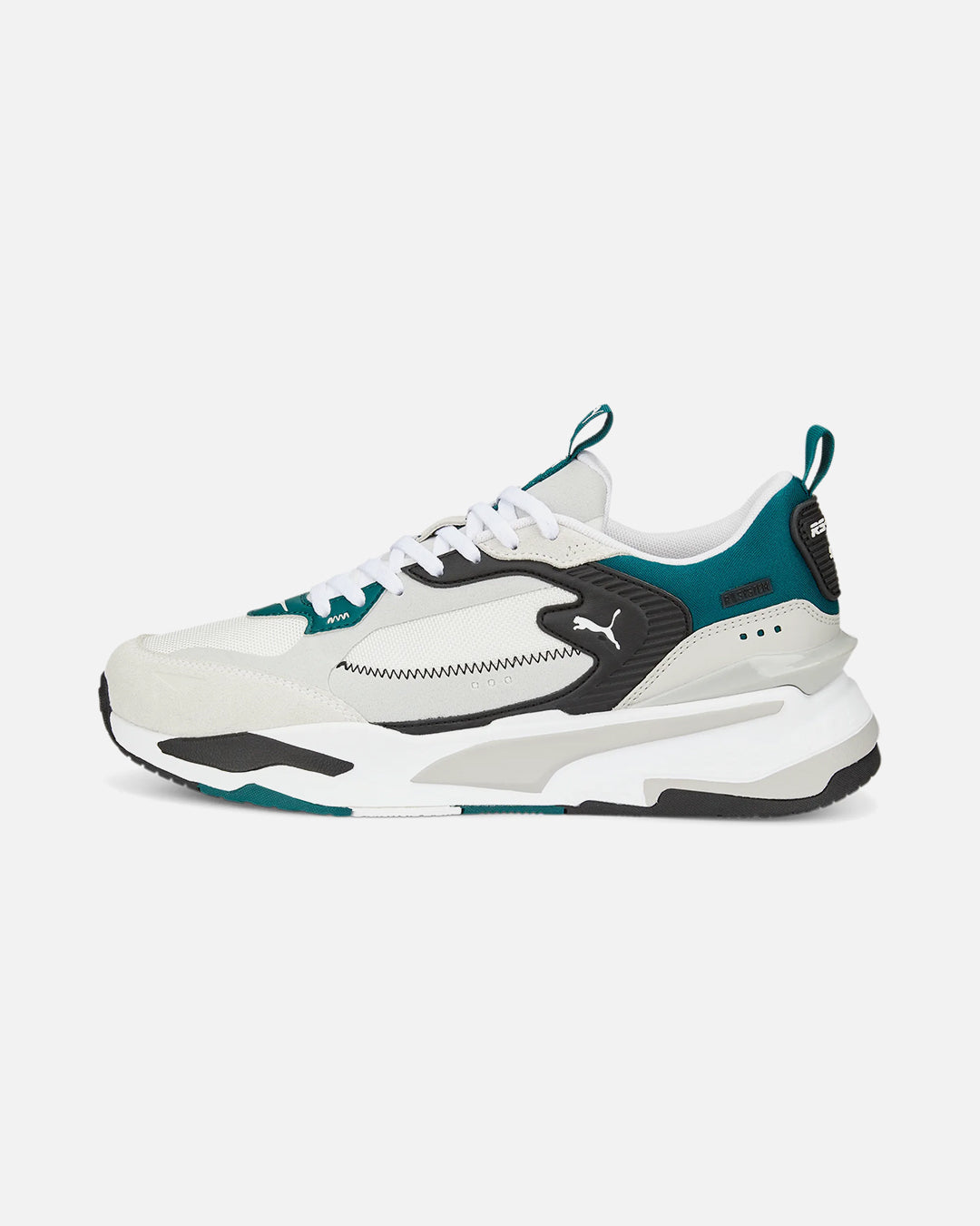 FootkornerPuma RS-Fast Limiter Suede - Blanco/Noir/Verde