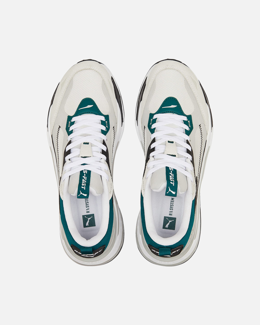 FootkornerPuma RS-Fast Limiter Suede - Blanco/Noir/Verde