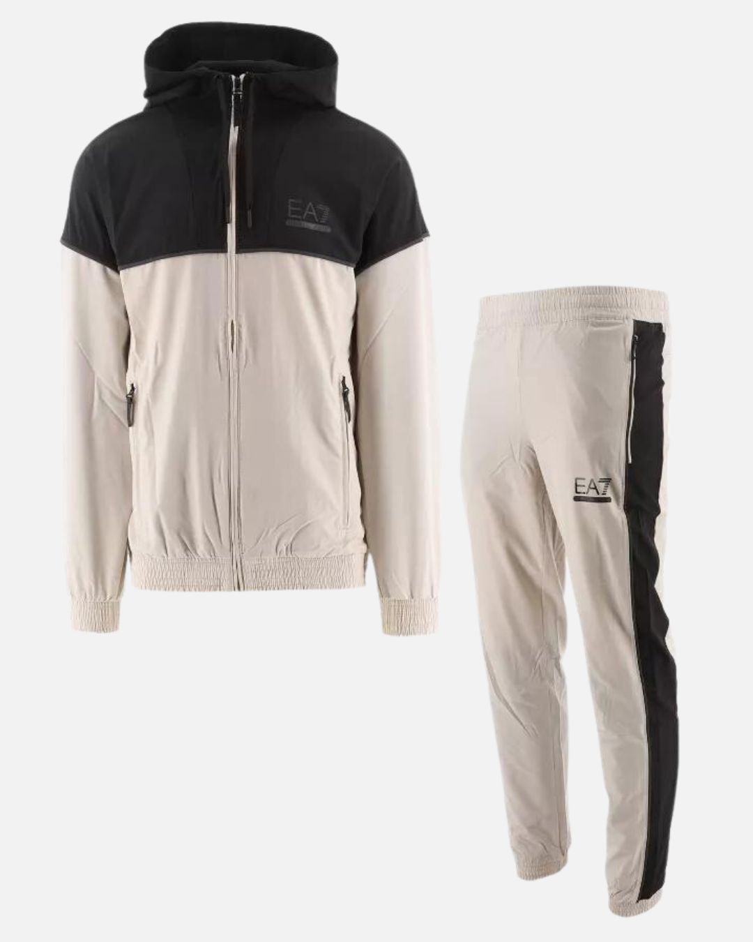 FootkornerSurvêtement Emporio Armani EA7 Ventus 7 - Beige/Noir