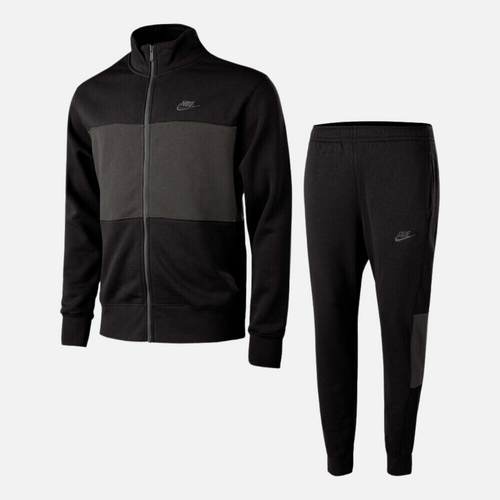 Survêtement Nike Fleece - Noir/Gris - Footkorner