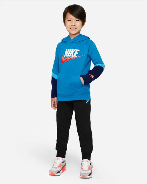 Nike Sportswear Kids Hoodie - Blue - Footkorner
