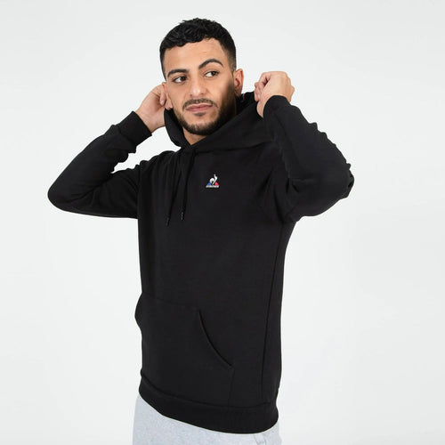 Sweat Capuche Le Coq Sportif Essentiels - Noir - Footkorner