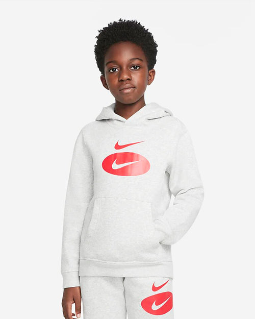 Nike Sportswear Kinder-Sweatshirt – Grau/Rouge - Footkorner