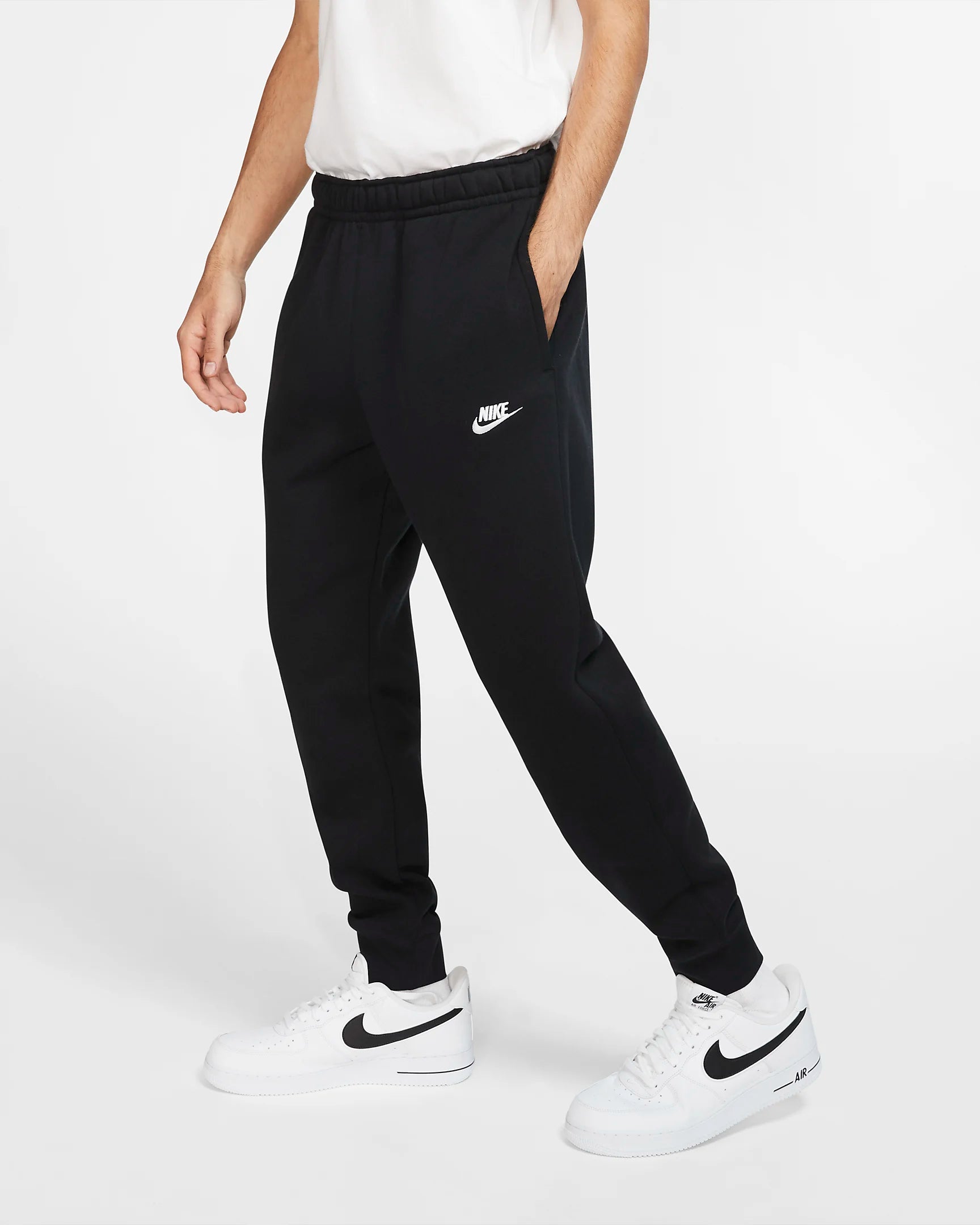 Pantaloni da jogging in pile Nike - neri