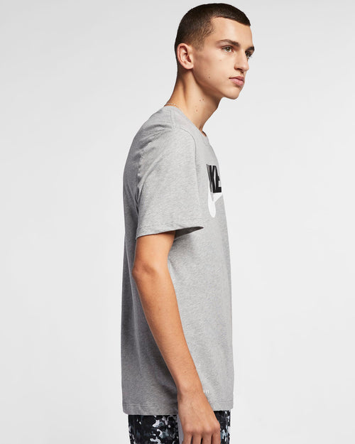Nike Futura Icon T-Shirt - Gray - Footkorner