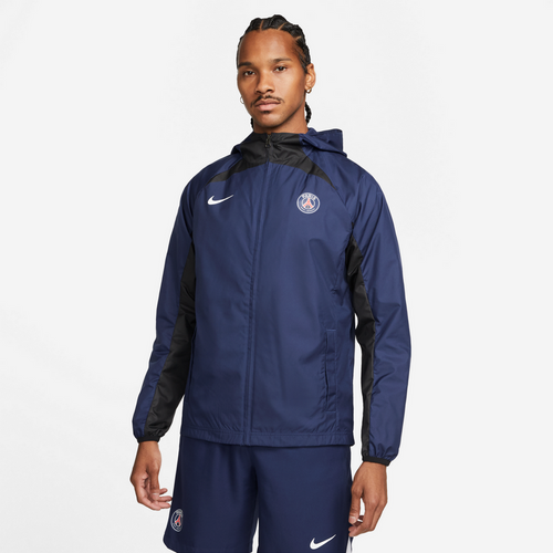 PSG Windbreaker Jacket - Navy Blue - Footkorner