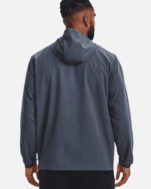 Under Armour Lauf-Sportstyle Windbreaker Jacke - Grau - Footkorner