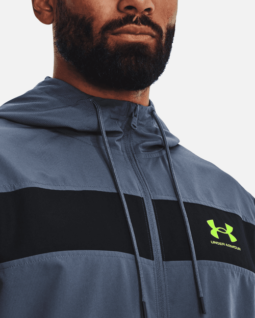 Under Armour Lauf-Sportstyle Windbreaker Jacke - Grau - Footkorner