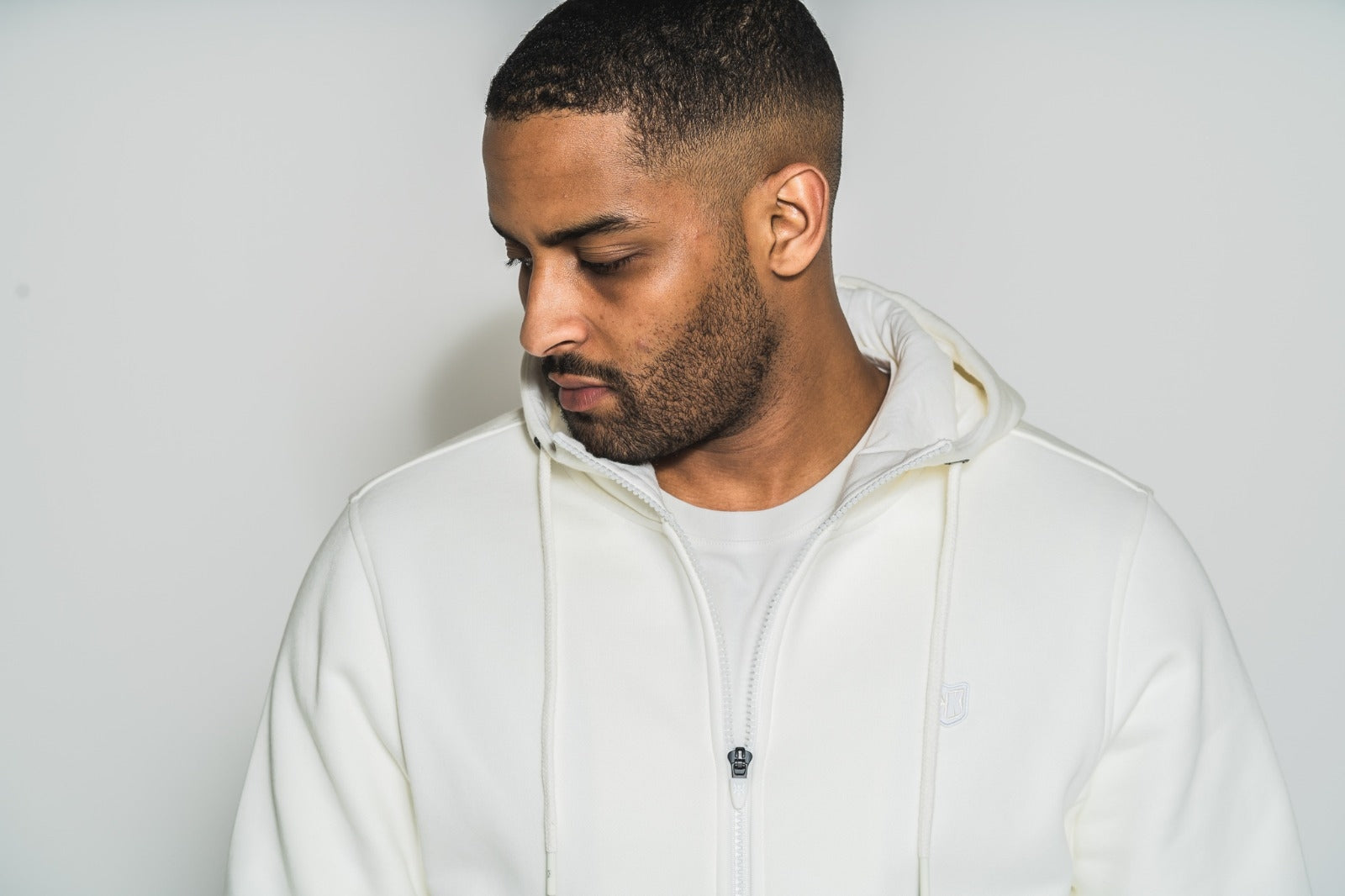 FootkornerSudadera con capucha FK Basic - Blanco
