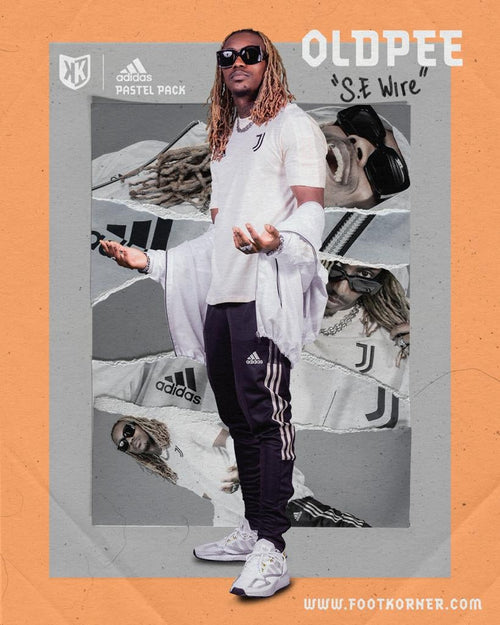 Pantaloni da allenamento Juventus Pastel Pack - Nero - Footkorner